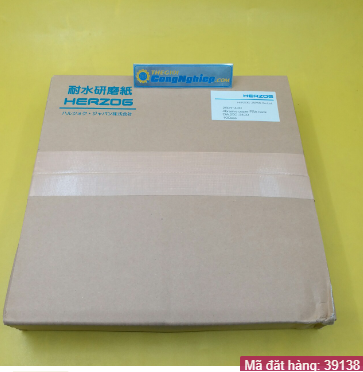 Giấy mài mẫu Herzog 250Y-400, đường kính 250mm, độ mịn grit #400