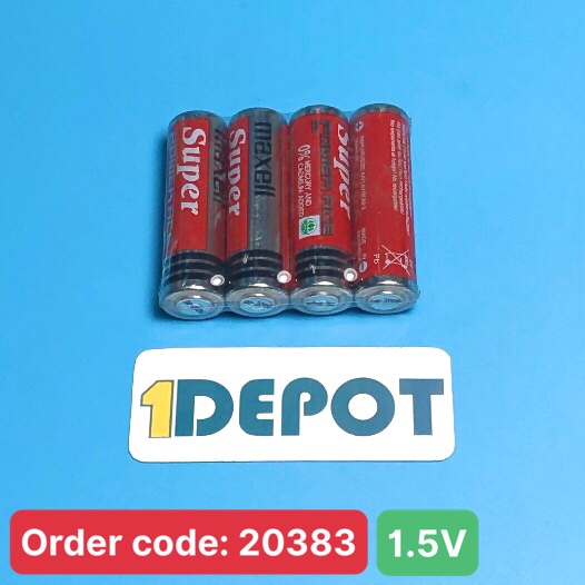 Pin Maxell AA R6P (AR) 4P, 40 viên/1 hộp