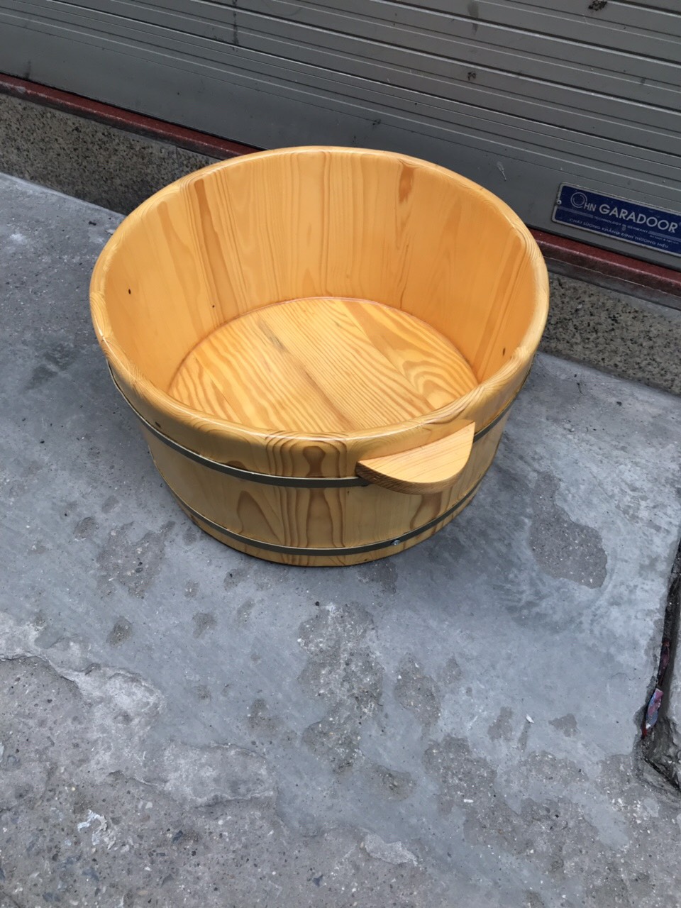 Thùng gỗ thông đựng nước 50x45x30cm, gỗ tự nhiên, chống thấm