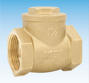Van 1 chiều đồng lá lật Miha PN16 DN25