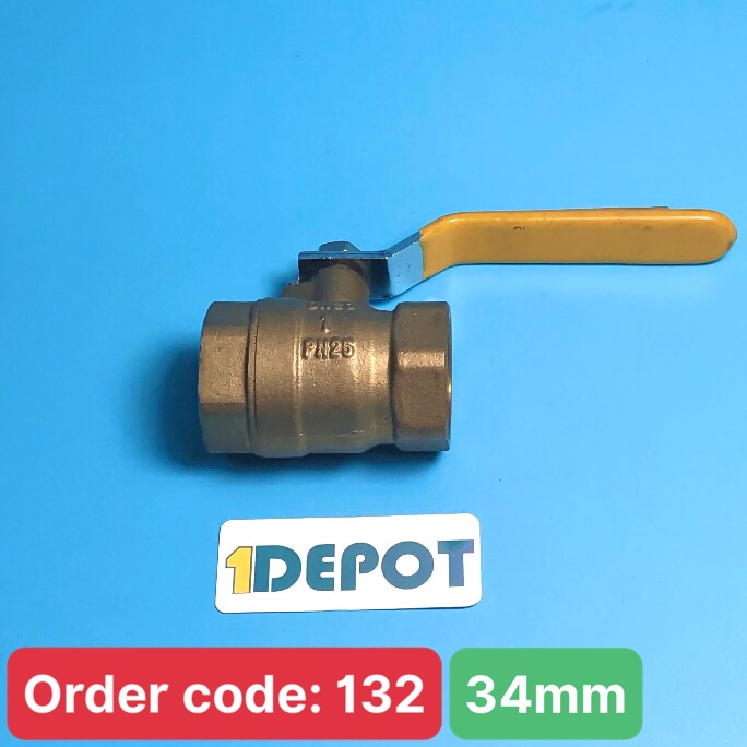 Van bi đồng tay gạt Minh Hòa PN16 phi 34