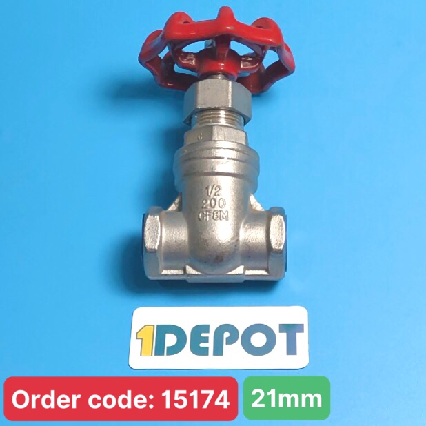 Van cửa inox CF8 φ21 Luco