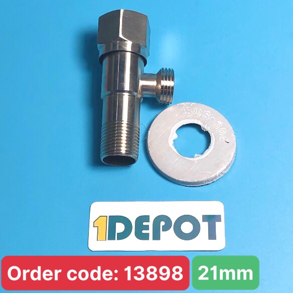 Van F inox 304 Luco Ø21mm