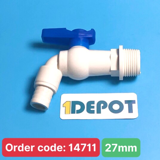 Van vòi nước nhựa phi 27 Quang Minh Phát bền, nhẹ, dễ lắp đặt