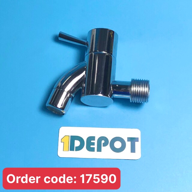 Vòi hồ inox bền chắc, chống gỉ