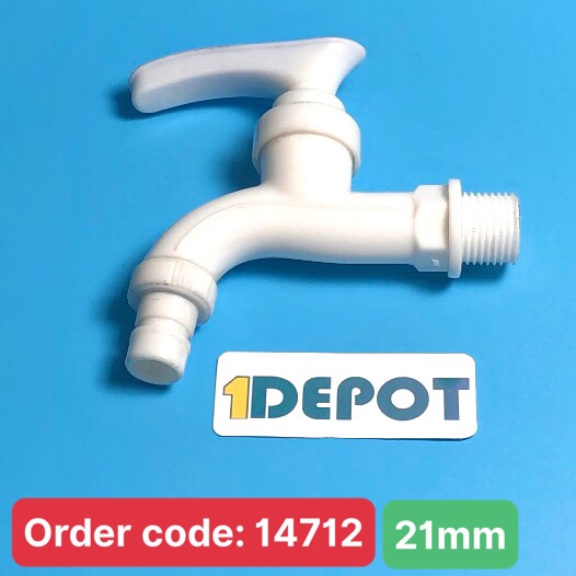 Vòi hồ nhựa phi 21 bền nhẹ, vòi cấp nước dân dụng
