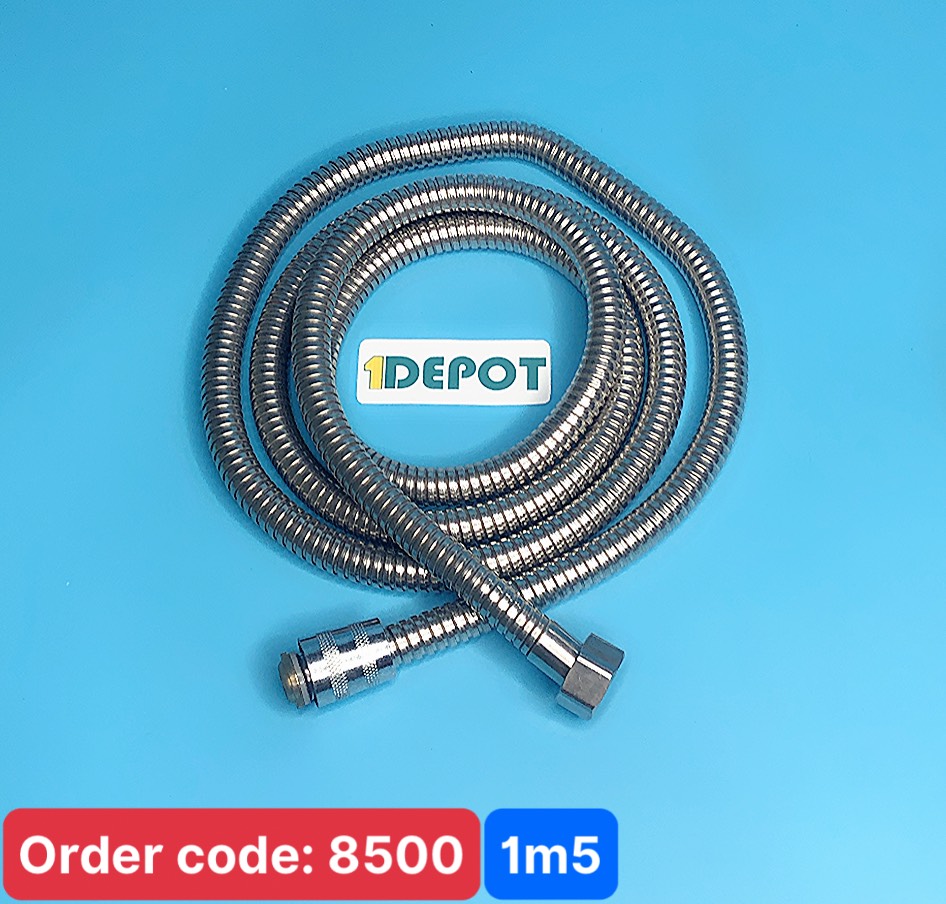 Dây sen 150cm Luco DS-13 Inox bền, chống xoắn, chống rò rỉ