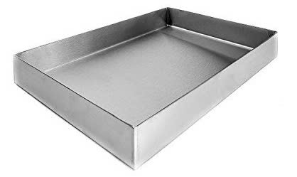 Khay inox 304, kích thước 650x530x65mm, dày 1.5mm