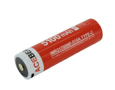 Pin sạc ACEBEAM IMR21700NP-510A 5100mAh