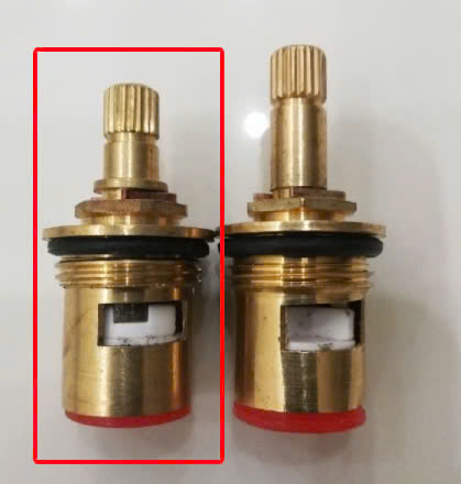 Ti đồng lõi chân ngắn đường kính then 7.5mm