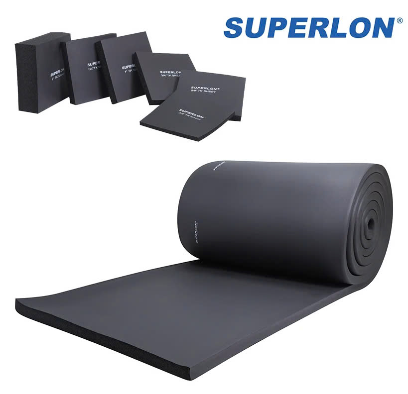 Tấm bảo ôn cách nhiệt trơn Superlon 1.2m x 10m dày 15mm