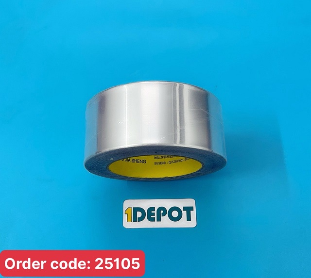 Băng keo nhôm cách nhiệt dày 0.2mm x 50mm x 20m