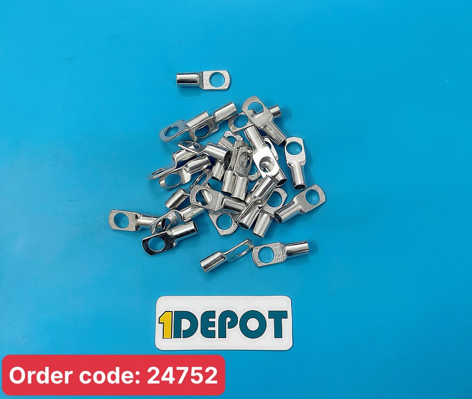 Đầu cos bít SC16-8, chất liệu đồng thau
