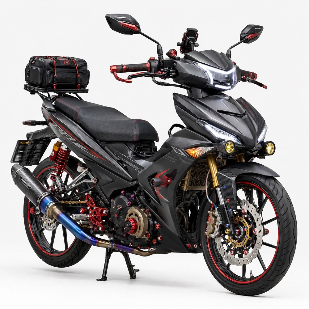 Xe máy độ full đồ chơi – Gợi ý nâng cấp đẹp, tiện ích và cá tính