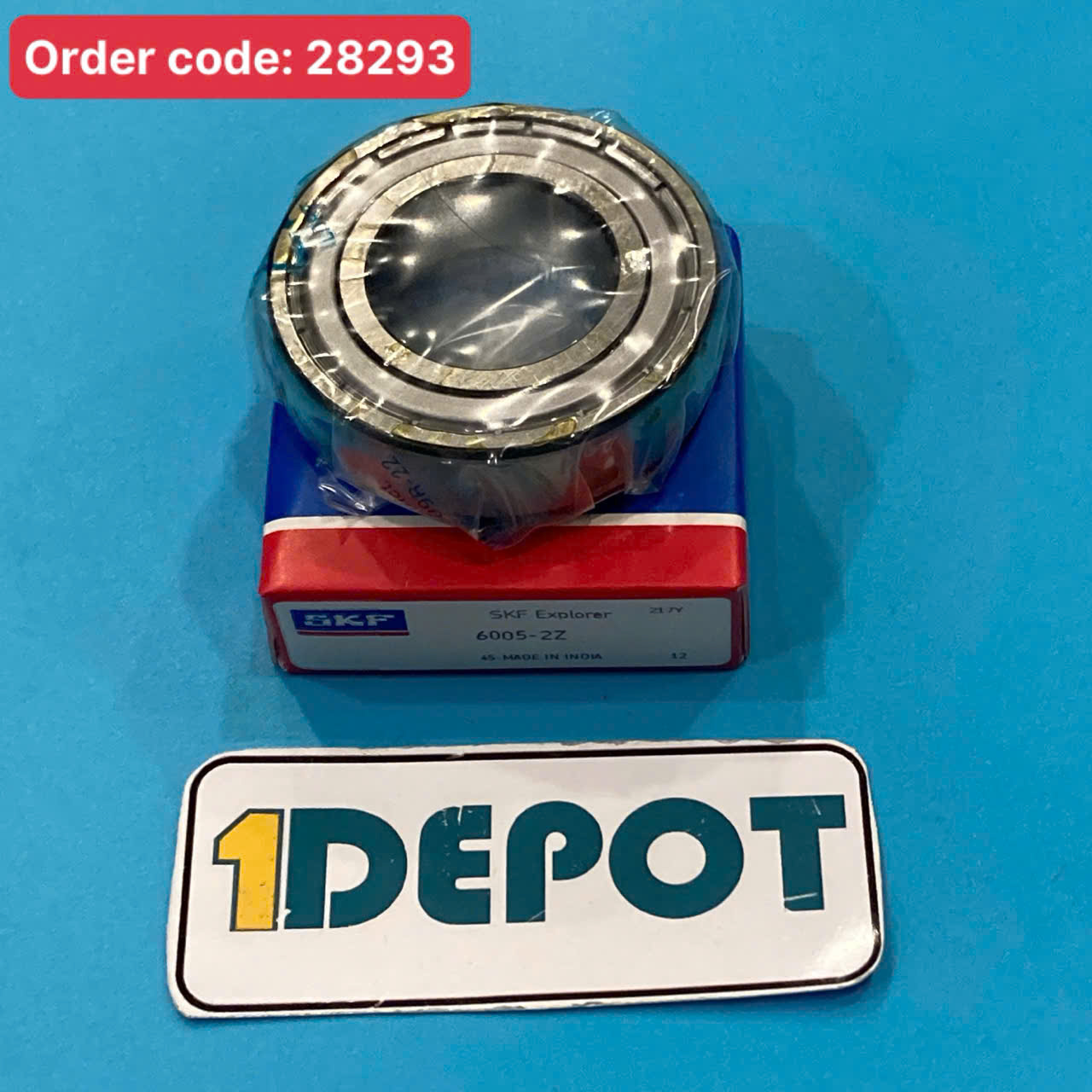 Bạc đạn SKF 6005-2Z, 25x47x12mm