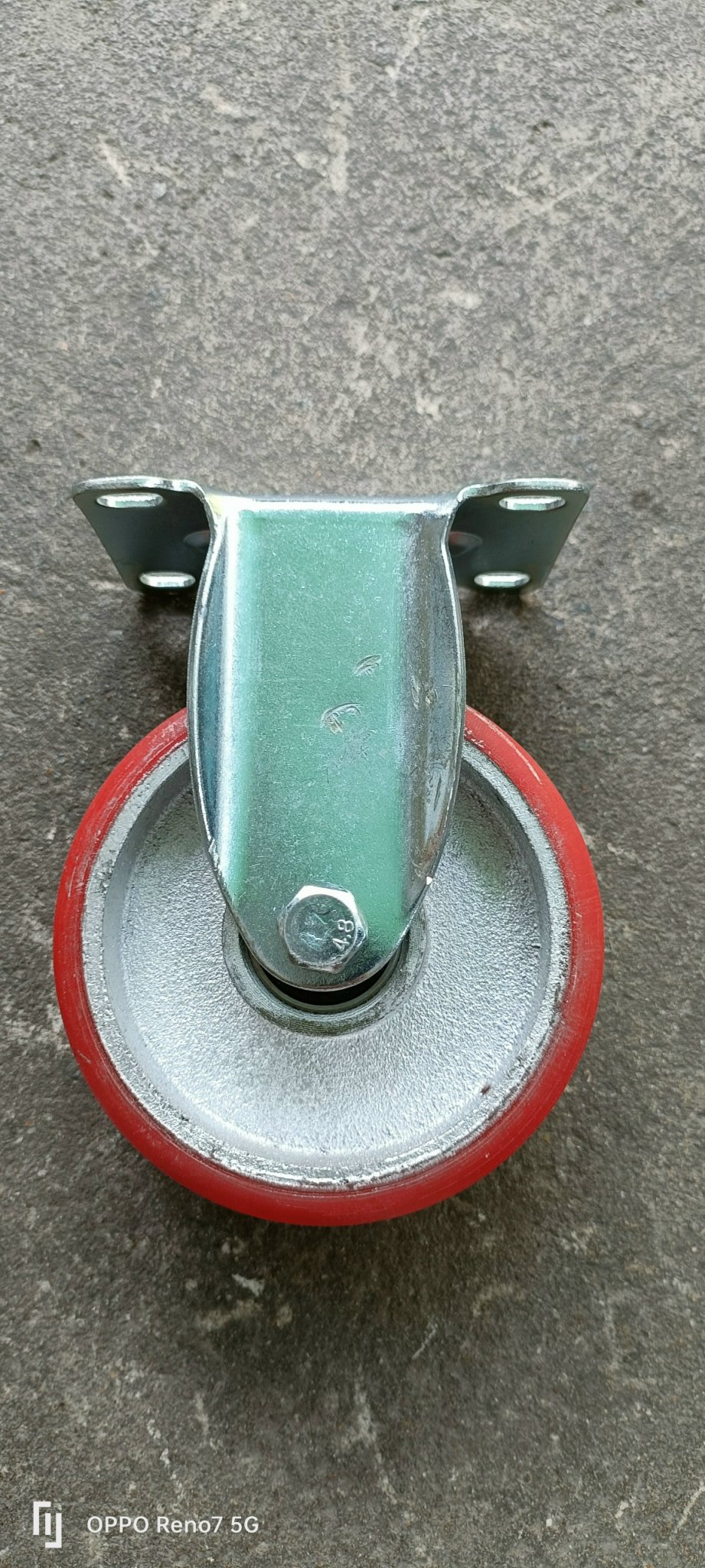 Bánh xe PU 125X32mm ( không xoay )