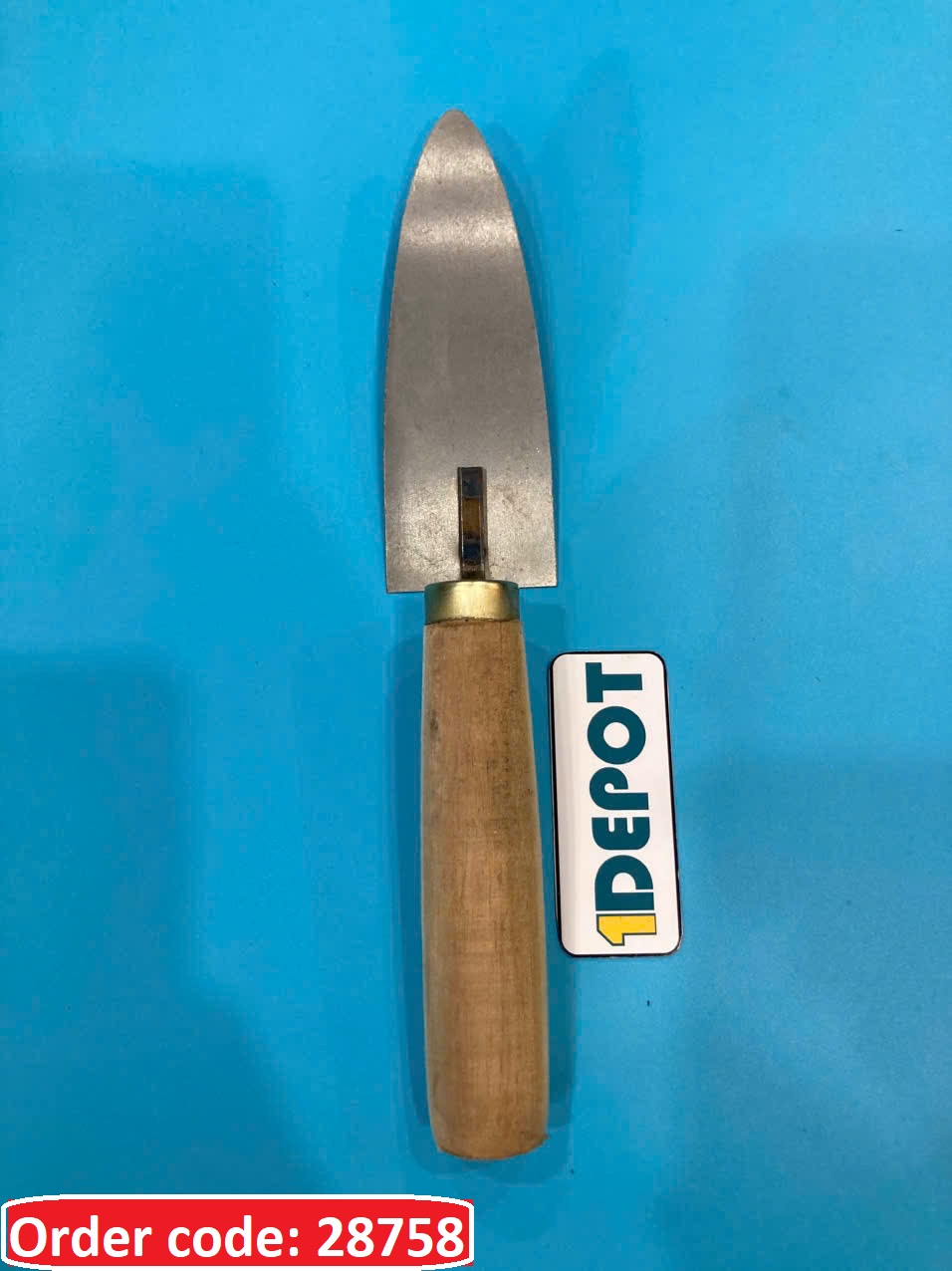 Bay thợ hồ bay xây dựng bằng thép cán gỗ, bản 6cm