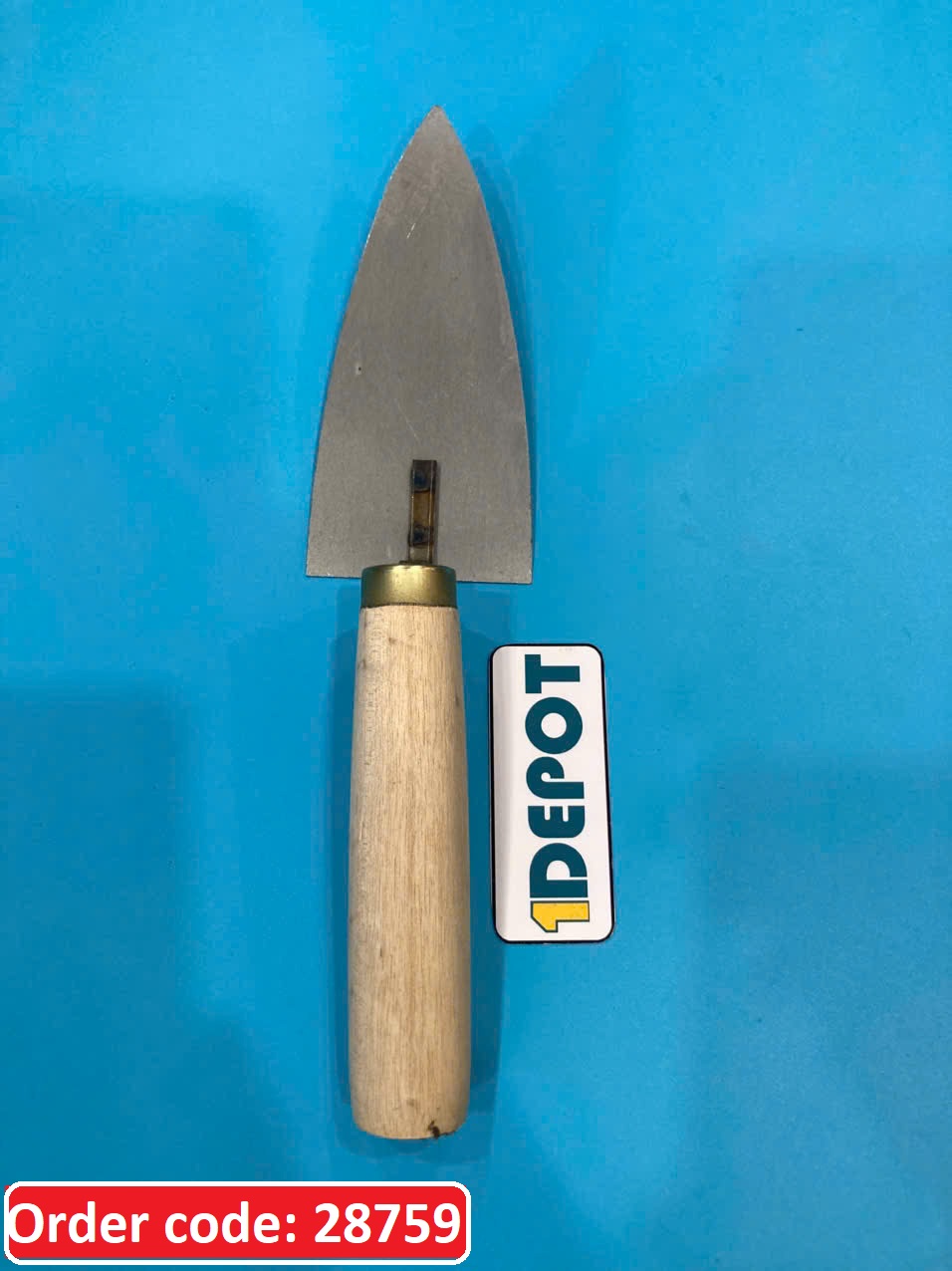 Bay thợ hồ bay xây dựng bằng thép cán gỗ, bản 8cm