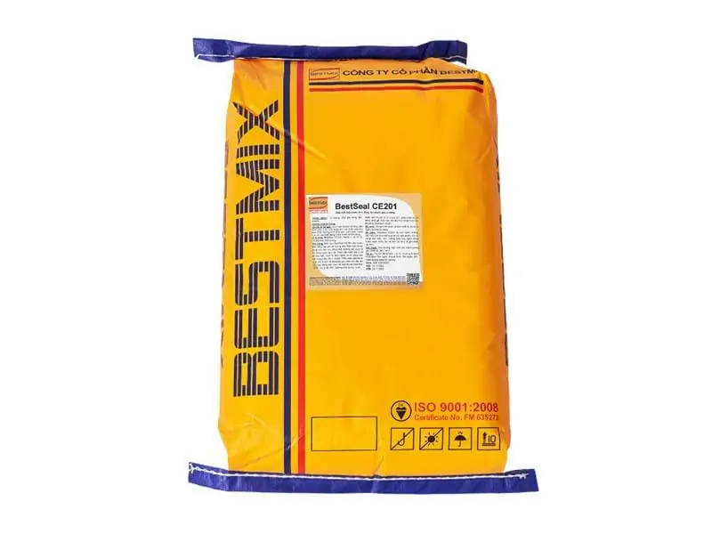 Bestseal CE201 | Hợp chất chặn nước rò rỉ, đóng rắn nhanh, gốc xi măng 1kg/bao