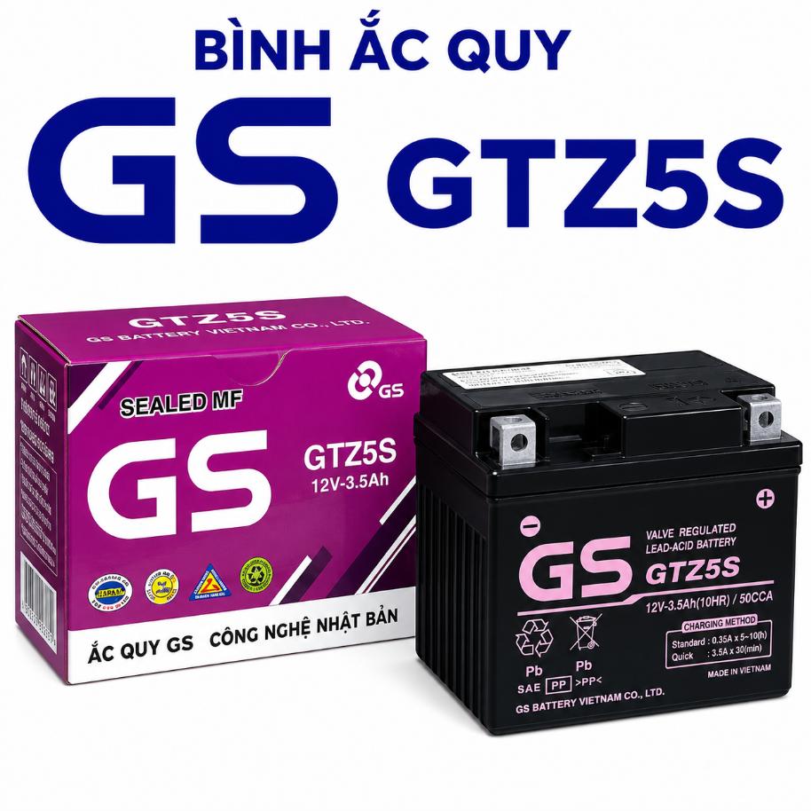 Bình ắc quy GS GTZ5S