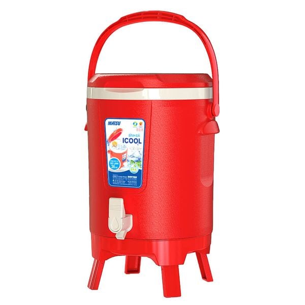 Bình Đá Icool 20 Lít Duy Tân No.932, kích thước: 35 x 37 x 45 cm ( màu đỏ)