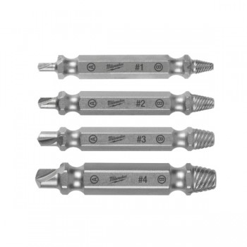 Bộ 4 mũi tháo ốc vít gẫy Milwaukee 49-57-9001