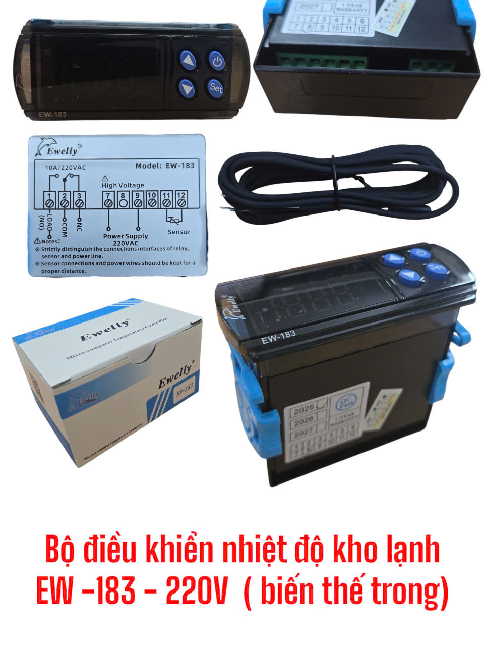 Bộ điều khiển nhiệt độ kho Ewelly EW-183
