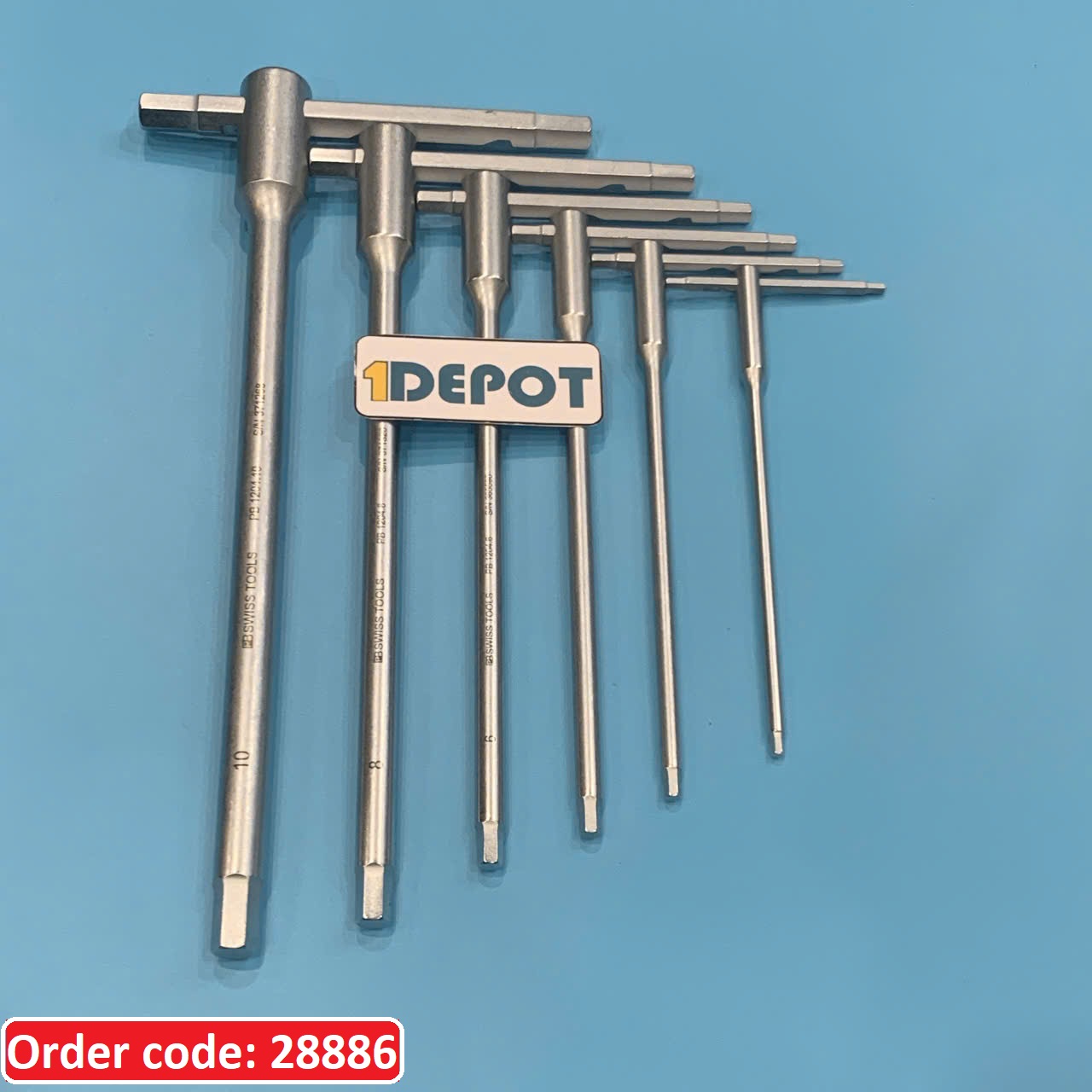 Bộ lục giác 6 cây PB SWISS TOOLS 3 chiều PB 1204.SET 10