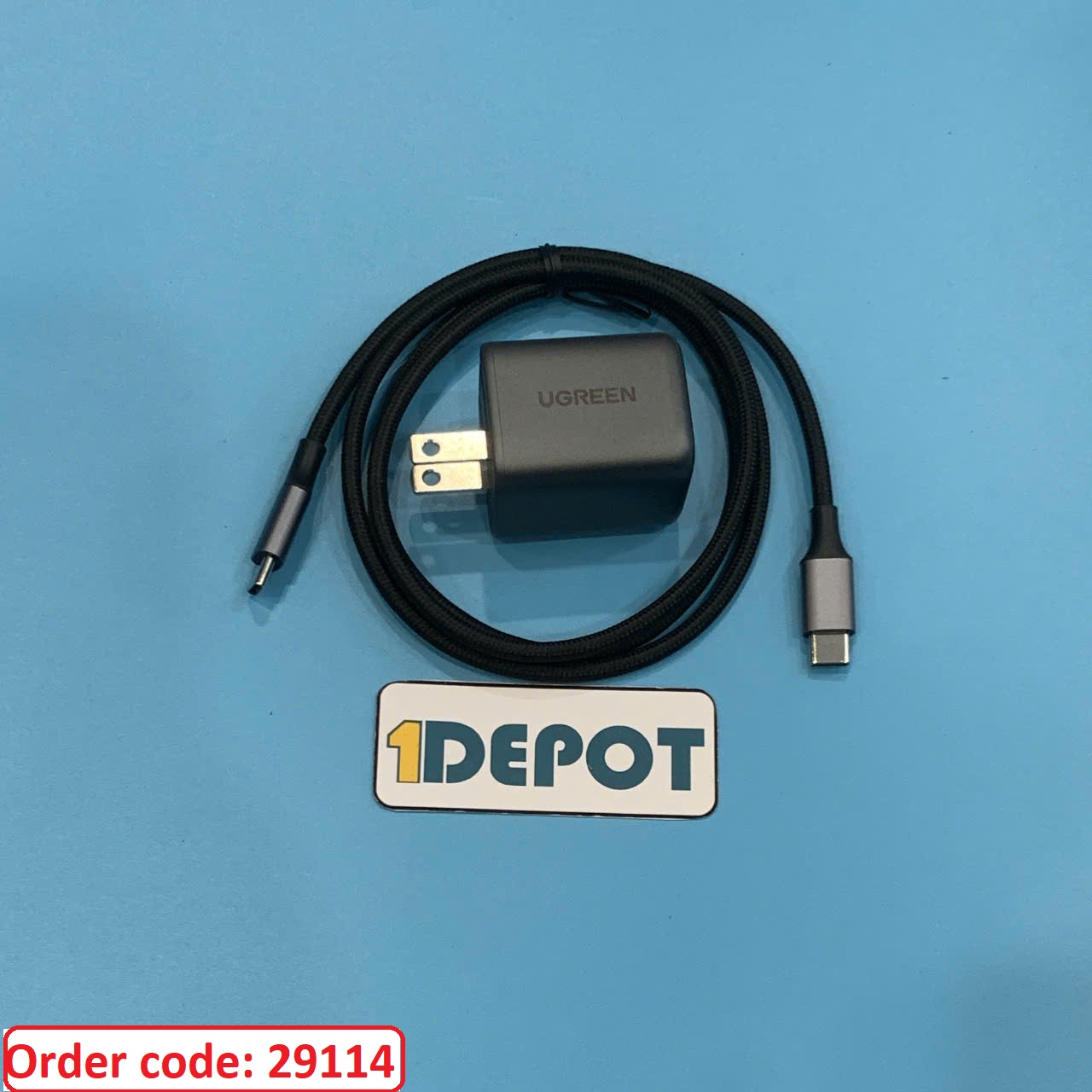 Bộ sạc nhanh Type-C 30w dây 1m