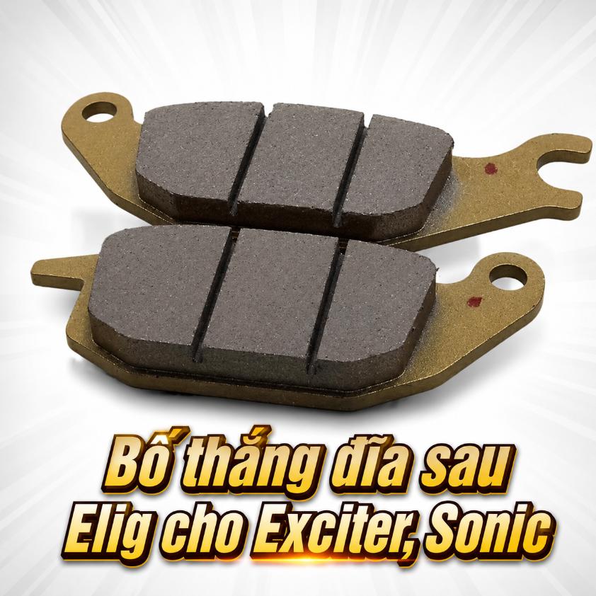 Bố thắng đĩa sau Elig cho Exciter, Sonic 970007