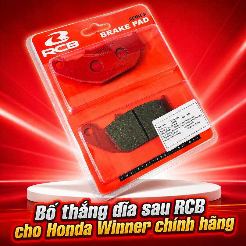 Bố thắng đĩa sau RCB cho Honda Winner chính hãng 080101