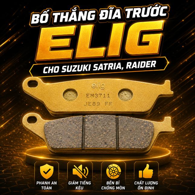 Bố thắng đĩa trước Elig Satria, Raider 970183