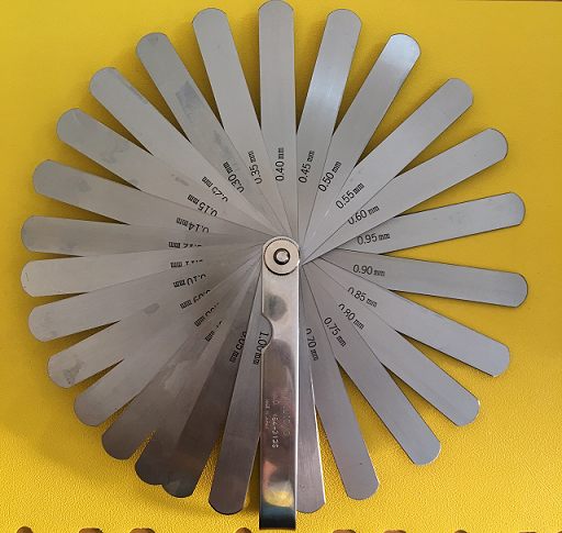 Bộ thước dưỡng đo độ dày Mitutoyo 184-313s, 28 lá/0.05 - 1mm/110mm