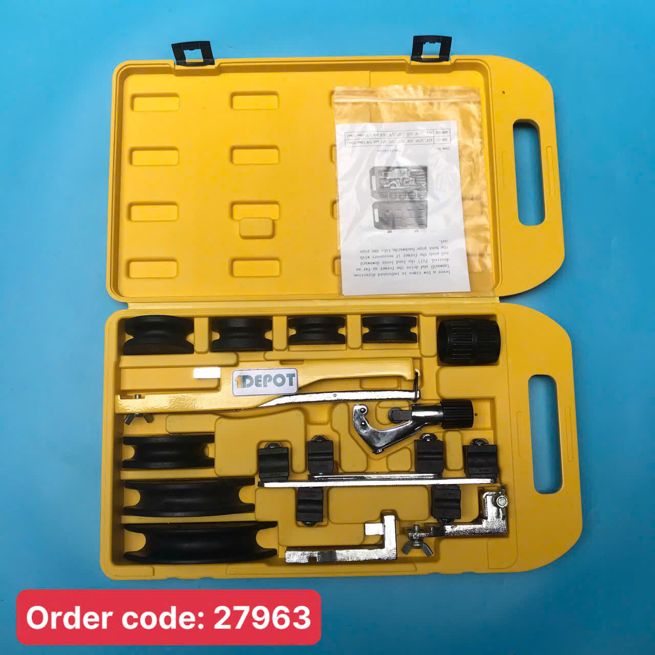 Bộ uốn ống đồng 2 chiều bằng tay TLP HHW-22A 6-22mm