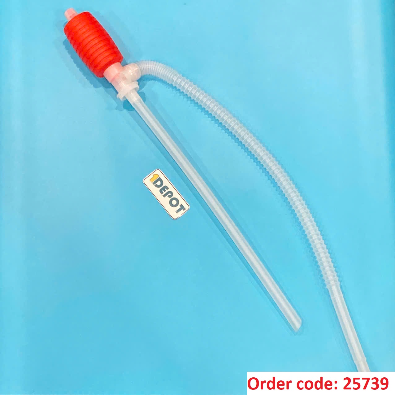 Bơm can hoá chất bằng tay Hàn Quốc Dukshin DP-14 dài 500mm