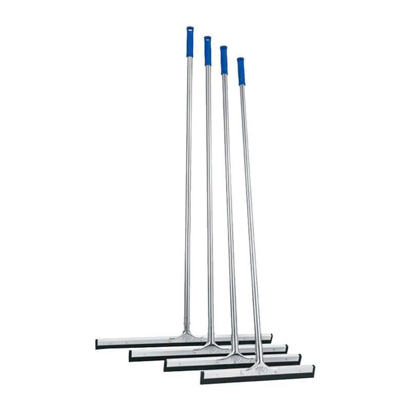 Cây gạt sàn inox cán nhôm, lưỡi cao su 45cm, dài 1.3m