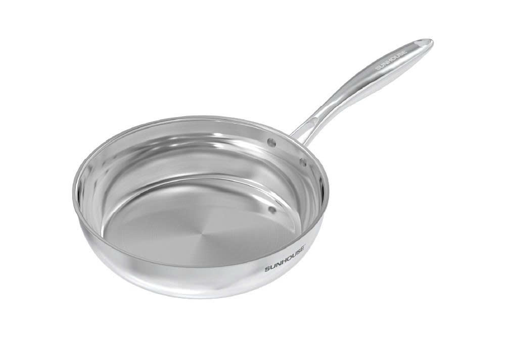 Chảo inox Sunhouse IN26M6E, đường kính 26cm, cao 6.5cm