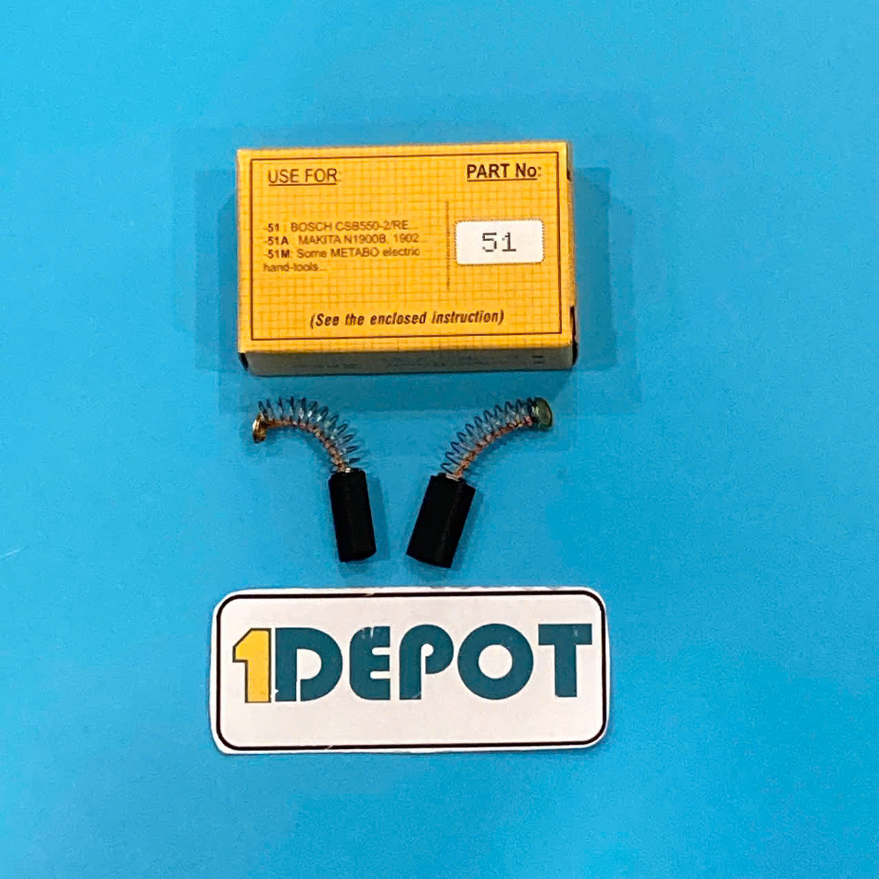 Chổi than NB 51 5x8x15mm