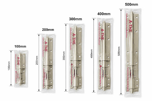 Chốt cửa ngang inox A-The 300mm
