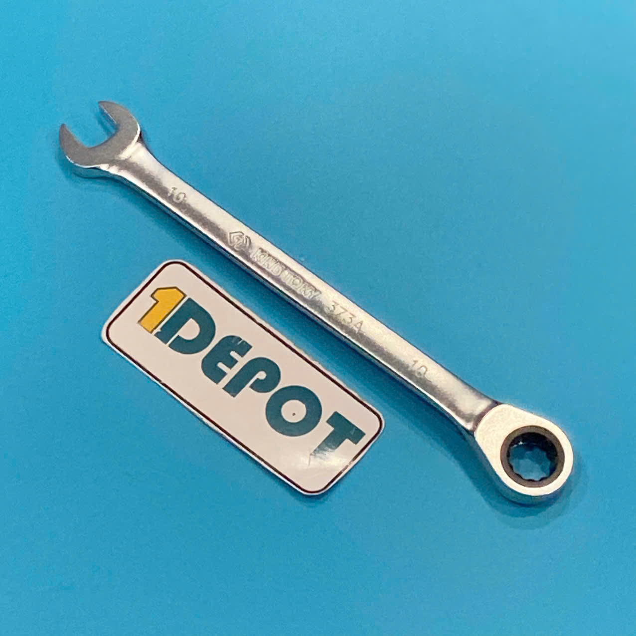 Cờ lê vòng miệng tự động khoá đảo chiều 10mm Kingtony 373210
