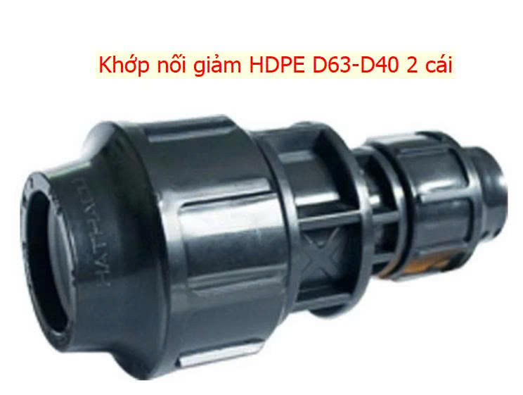 Côn thu HDPE Hathaco 63-40mm