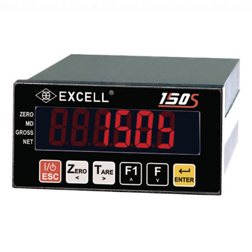 Đầu cân EXCELL 150S, nguồn cấp  DC12V ~ DC24V