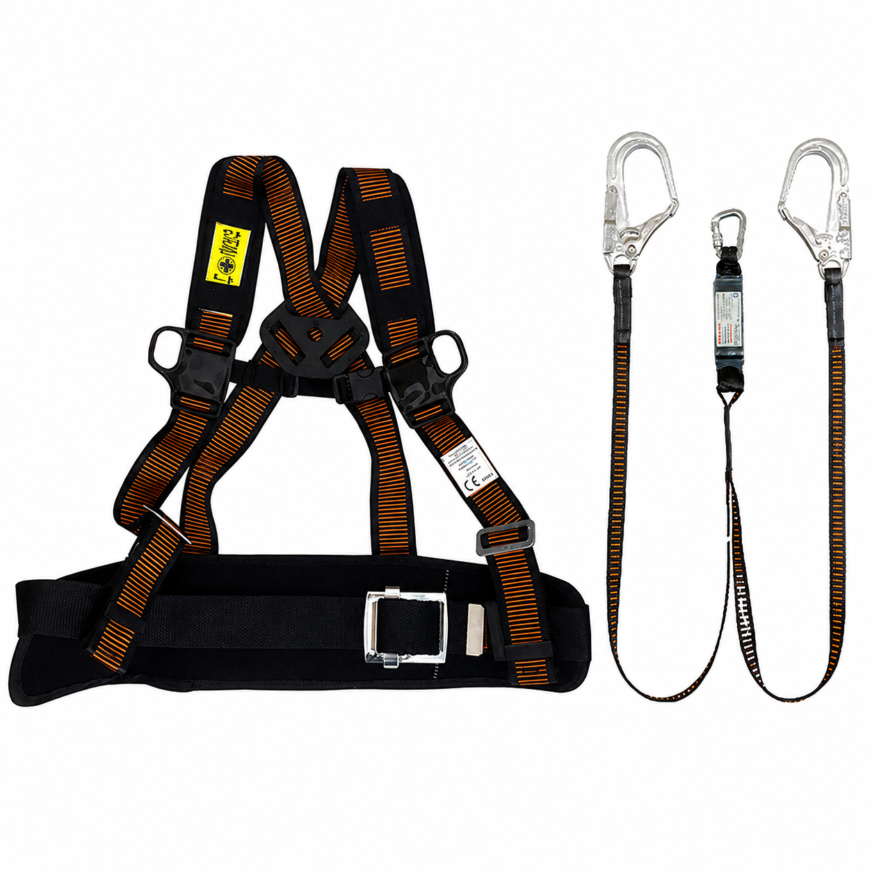 Dây an toàn Kukje Safety C106, bán thân 2 móc nhôm