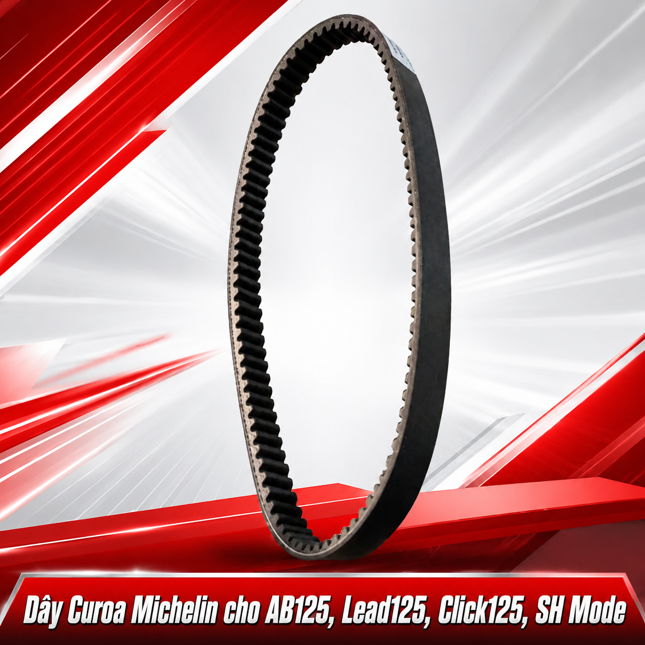 Dây Curoa Michelin cho AB125, Lead125, Click125, SH Mode