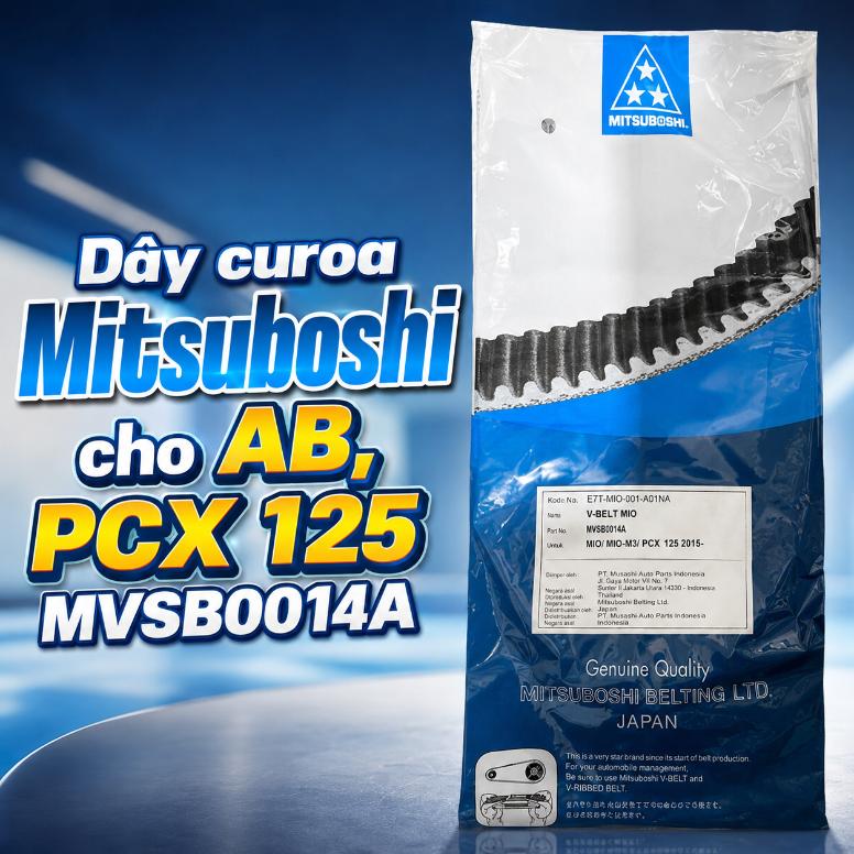 Dây curoa Mitsuboshi cho AB, PCX 125 MVSB0014A