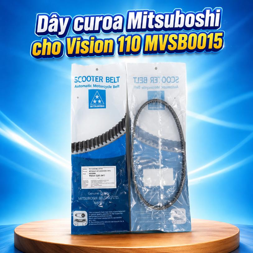 Dây curoa Mitsuboshi cho Vision 110 MVSB0015