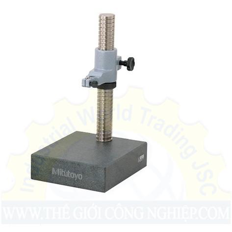 Đế granite gá đồng hồ so Mitutoyo BSG-25X (215-153-10), 260mm/ø8mm, ø9.53mm