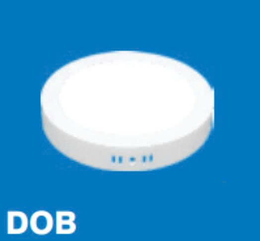 Đèn LED tròn nổi MPE 12W SRPL2-12/3C, 172x32 mm, 3 chế độ màu ( thân đèn tròn nhựa màu trắng )