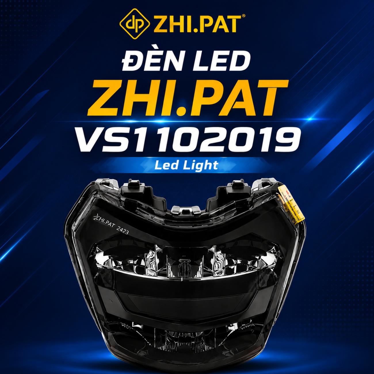 Đèn LED ZHI.PAT VS110 2019 Led Light màu đen