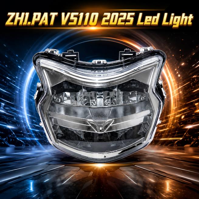 Đèn LED ZHI.PAT VS110 2025 Led Light - màu đen